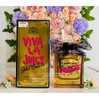 Viva La Juicy Gold Couture น้ำหอมแท้แบรนด์เนมเค้าเตอร์ห้างของแท้จากยุโรป❗️