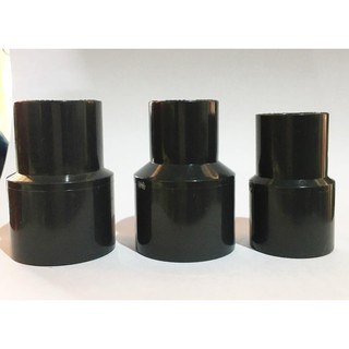 ข้อลดกลม UPVC 3/4"x1/2", 1"x1/2", 1"x3/4" สีดำ ทนแรงดันสูง