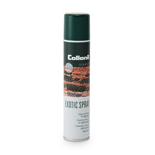 สินค้า Collonil Exotic Spray 200ml โคโลนิลสเปรย์กันน้ำสำหรับหนังสัตว์เลื้อยคลาน สำหรับรองเท้าและกระเป๋า