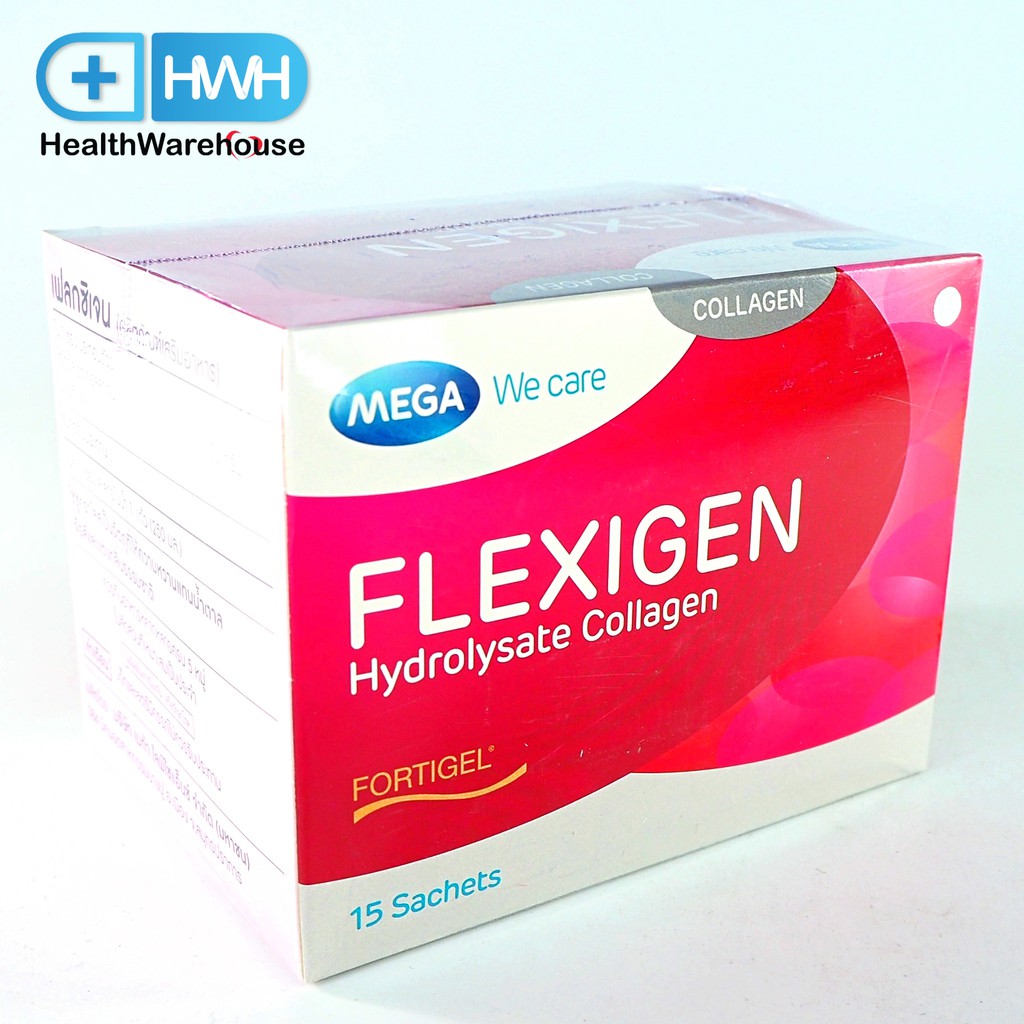ภาพหน้าปกสินค้าMega We Care Flexigen 15 ซอง ผลิตภัณฑ์เมก้า วีแคร์ เฟลกซิเจน 15 ซอง