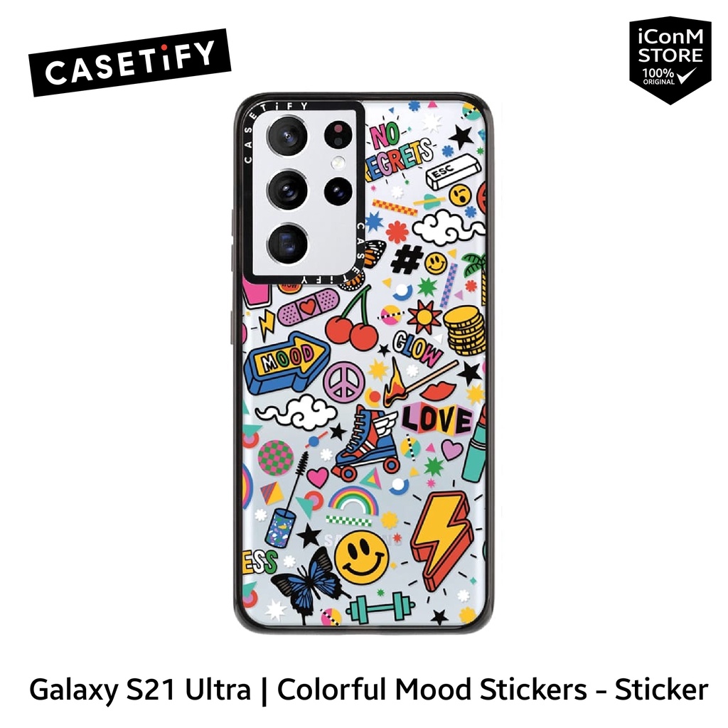เคส CASETiFY รุ่น Colorful Mood สำหรับ Samsung S21 Ultra [สินค้าพร้อมส่ง  และ พรีออเดอร์ สินค้าแท้100% ผ่อน0% ส่งฟรี] | Shopee Thailand