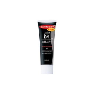 mandom charcoal scrub face wash 100g. โฟมล้างหน้า ถ่านชาโคล มีสครับ