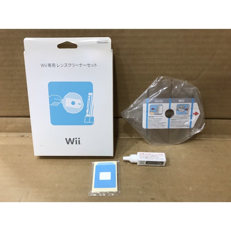Wii Lens Cleaning Kit แท้ Nintendo ล้างหัวอ่าน Wii WiiU Wii U ล้างแผ่น