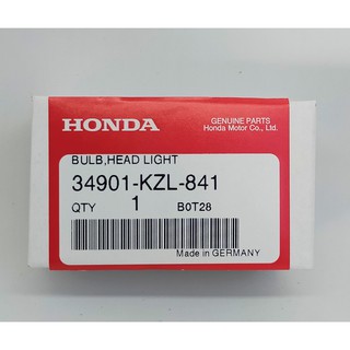 34901-KZL-841 หลอดไฟหน้า (12V 35/35W) 3ขา Honda แท้ศูนย์