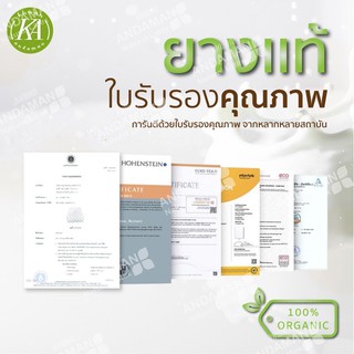 ภาพขนาดย่อของภาพหน้าปกสินค้าKA Latex หมอนยางพาราแท้ 100% เกรดพรีเมี่ยม ลดกรน ไม่ปวดคอ จัดระเบียบกระดูกสันหลัง จากร้าน khwanandamanlatex บน Shopee ภาพที่ 8