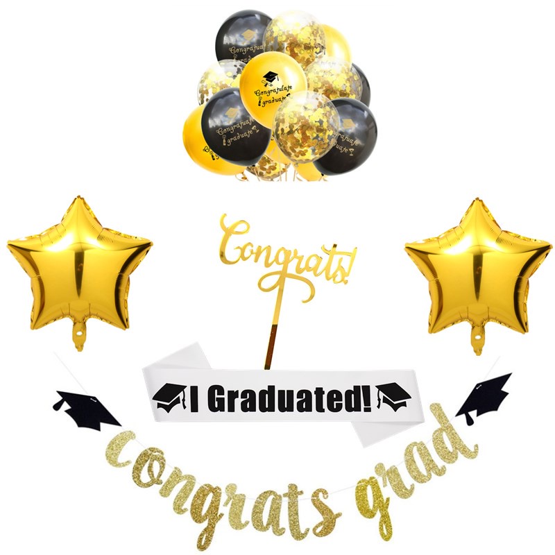 set-of-20-graduation-ceremony-decoration-congrats-grad-congratulation-sash-balloon-cake-decoration