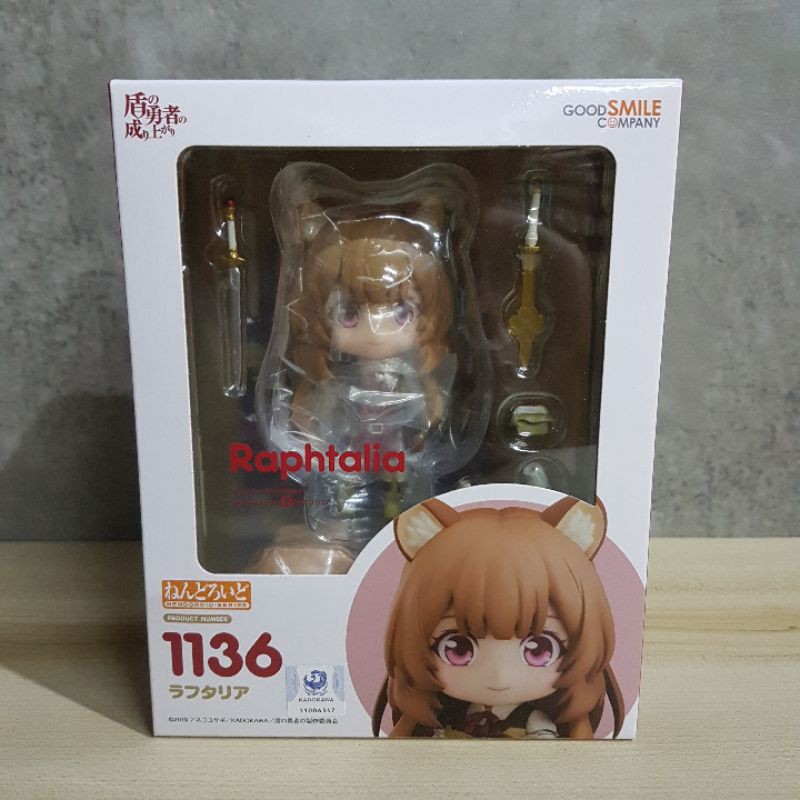 Nendoroid 1136 Raphtalia - ORANGE ROUGE Figure - Neuf