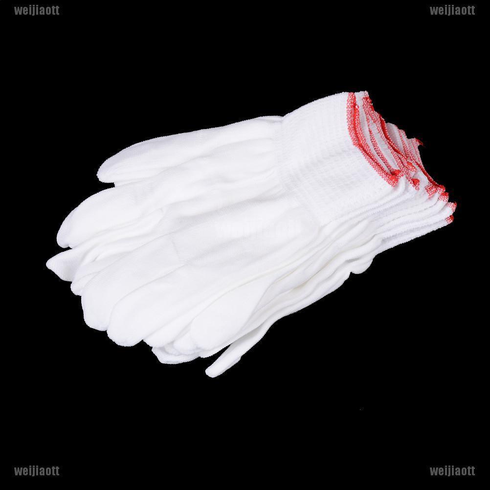 ภาพหน้าปกสินค้าใหม่ ใหม่ถุงมือผ้าฝ้ายสีขาว 5 คู่ ซึ่งคุณอาจชอบราคาและรีวิวของสินค้านี้