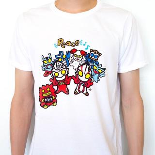 เสื้อยืดพิมพ์ลายแฟชั่น105x อุลตร้าแมน เสื้อยืดลิขสิทธิ์แท้ Ultraman M78 T-shirt No.001   สํา     ต้อง
