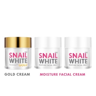 สเนลไวท์ Facial Value set Snailwhite Gold เซ็ตบำรุงผิวหน้า สเนลไวท์ โกล์ด และ มอยเจอร์ไรเซอร์ เฟเชียล ครีม