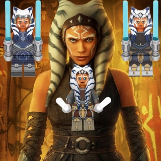 ของเล่นบล็อกตัวต่อฟิกเกอร์ Ahsoka Tano Bo Katan Death Watch Darth ขนาดเล็ก สําหรับเด็ก