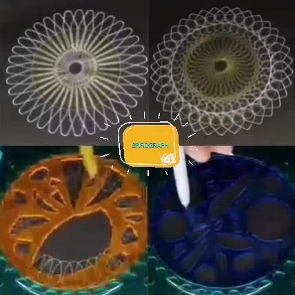 spirograph-ชุดฟันเฟืองวาดรูป