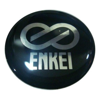 ราคาต่อ 2 ดวง 47mm. สติกเกอร์ ENKEI เอ็นไก สติกเกอร์เรซิน sticker rasin 47 mm. (4.7 cm.)