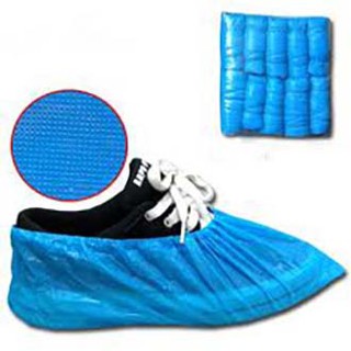 ภาพหน้าปกสินค้า50 คู่ ถุงคลุมรองเท้า CPE สีฟ้า พลาสติก (Shoe Cover) ที่เกี่ยวข้อง