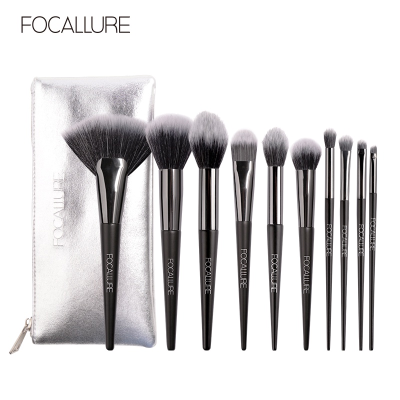 focallure-ชุดแปรงแต่งหน้า-ระดับมืออาชีพ-ใช้งานได้หลากหลาย-อุปกรณ์แต่งหน้า-10-ชิ้น-ชุด