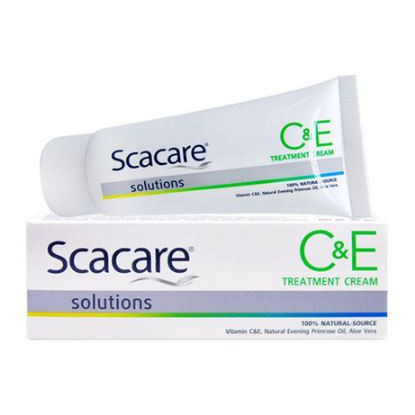 Scacare สกาแคร์ โซลูชั่น ซีแอนด์อี ทรีทเม้นท์ ครีม 15g. exp. 8/9/23 ...