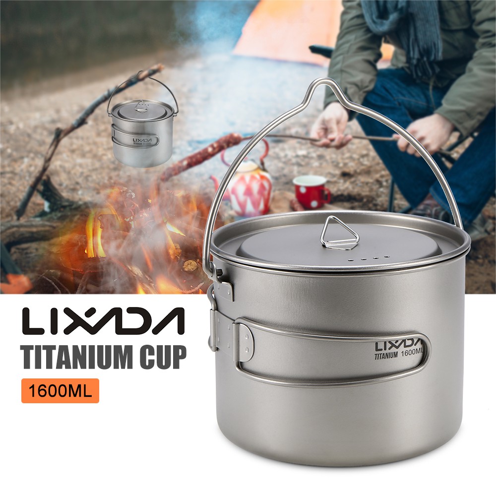 lixada-1600ml-titanium-pot-ultralight-portable-hanging-pot-with-lid-and-foldable-handle-outdoor-camping-hiking-backpack