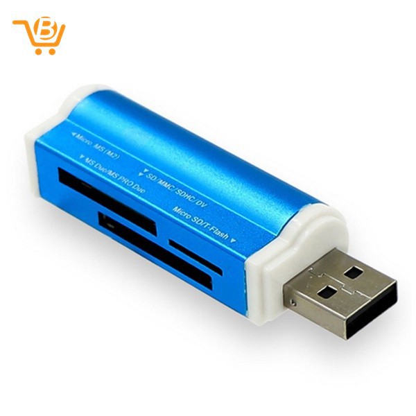 การ์ดหน่วยความจำ4-in-one-ฟังก์ชั่น-tf-ms-sd-mmc-sdhc-m-2