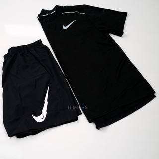 เสื้อวิ่ง Nike Dri-FIT Miler / กางเกงวิ่ง Nike Run Windrunner BF Pullover 7" ของแท้ !!!! พร้อมส่ง