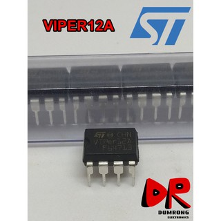 ภาพหน้าปกสินค้า(2 ชิ้น) VIPER12A ไอซี สวิตชิ่ง switching power supply (SMPS) ยี่ห้อ ST ที่เกี่ยวข้อง