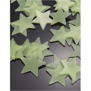 Home Wall Light Green Glow In The Dark Star Stickers Decal Baby Room
