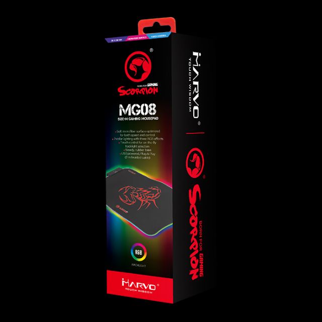 แผ่นรองเม้าส์มีไฟ-gaming-mouse-pad-marvo-mg08