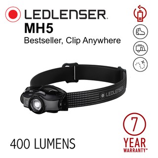 ภาพหน้าปกสินค้าLed Lenser MH5 Headlamp #Black/Gray ซึ่งคุณอาจชอบสินค้านี้
