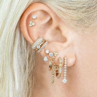 🎀🌷🧸Ear Cuff ( ต่างหูเกี่ยว ) ราคา 35฿ 🌈🌟