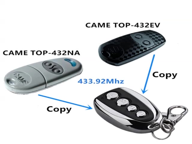 ann-รีโมตควบคุมประตูโรงรถไฟฟ้าไร้สาย-433mhz-สําหรับบ้าน