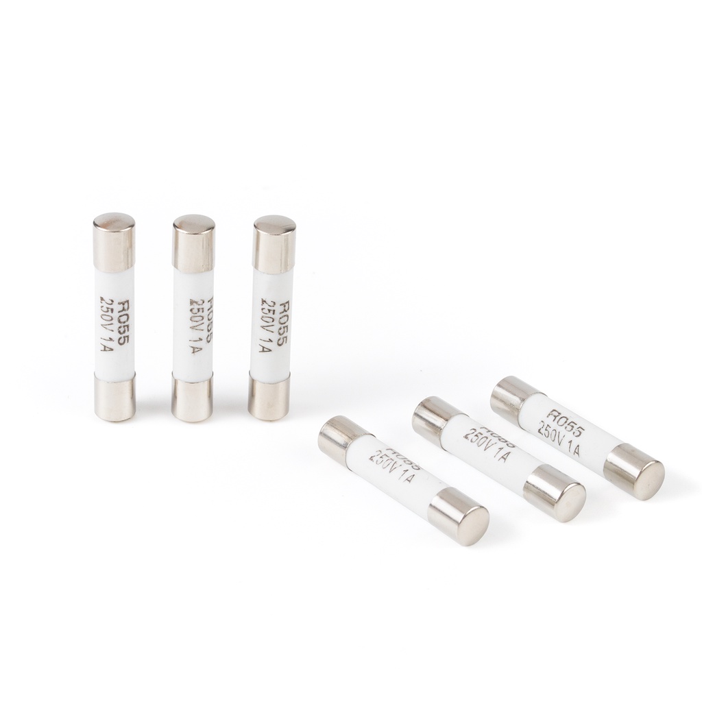 ฟิวส์กระเบื้อง ฟิวส์เซรามิค Fuse 250V 5x25 มม. ขนาด 1A 2A 3A 5A 6A 8A ...