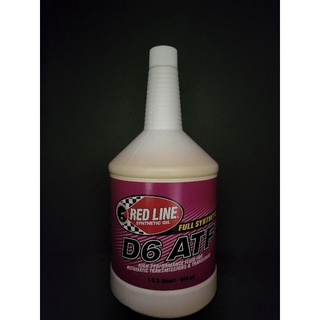 Redline น้ำมันเกียร์ออโต้ D6 ATFขนาด 946 ml