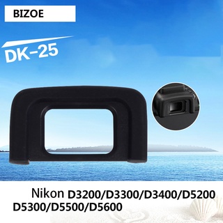 Bizoe DK-25 ช่องมองภาพกล้อง แบบยาง สําหรับ Nikon D3200 D3300 D3400 D5100 D5200 D5300 D5500 D5600