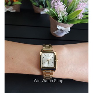 ภาพขนาดย่อของภาพหน้าปกสินค้านาฬิกา CASIO รุ่น LTP-V007G-9E นาฬิกาสำหรับผู้หญิง สายสแตนเลส สีทอง หน้าปัดเหลี่ยม - แท้ 100% รับประกันสินค้า 1 ปีเต็ม จากร้าน nalikaonlineshop บน Shopee
