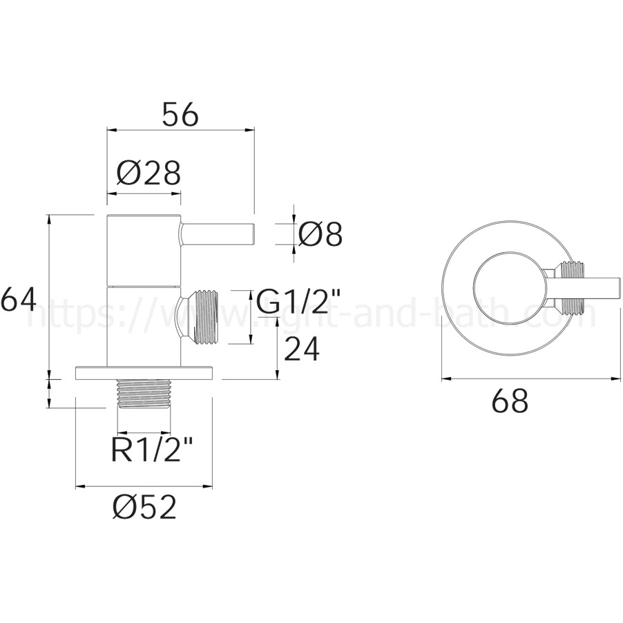 01-06-american-standard-a-5603-สต๊อปวาล์ว-ขนาด-1-2-นิ้ว