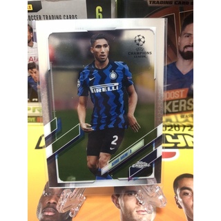 2020-21 Topps Chrome UEFA Champions League Soccer Cards Inter Milan
