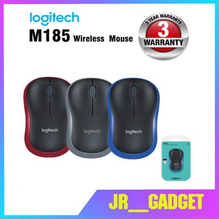 ภาพหน้าปกสินค้าLogitech Wireless Mouse รุ่น M185 สินค้ารับประกันศูนย์พร้อมกล่องนาน3ปี!! ที่เกี่ยวข้อง