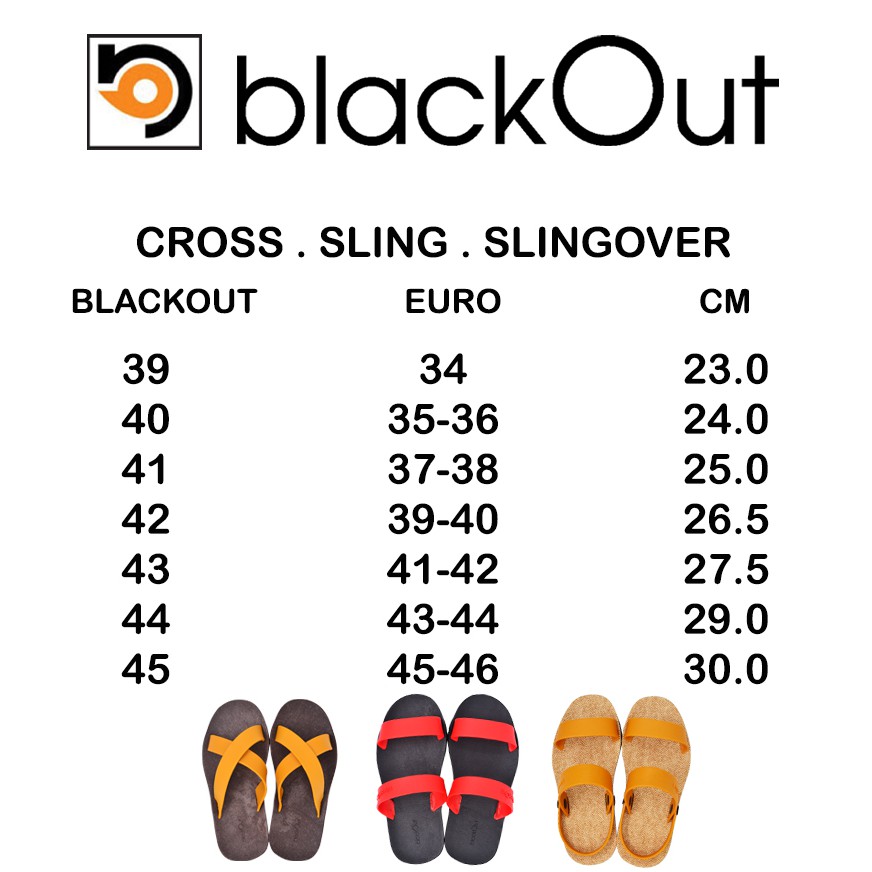 blackout-sling-รองเท้าแตะ-รองเท้ายางกันลื่น-พื้นดำ-หูขาว