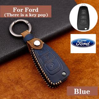 เคสหนังกุญแจรถยนต์สําหรับ Ford Focus / Ranger . In Stock