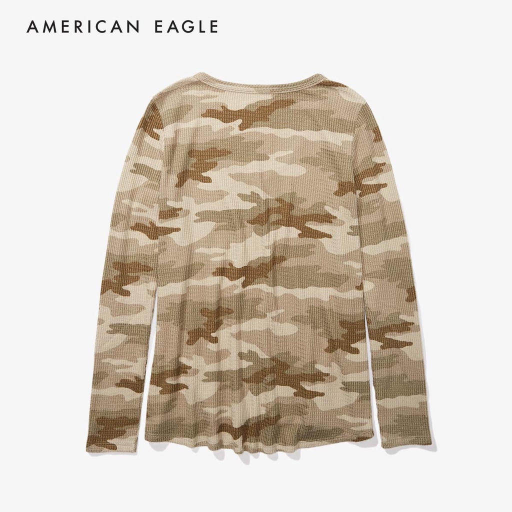 american-eagle-long-sleeve-v-neck-t-shirt-เสื้อยืด-ผู้หญิง-คอวี-แขนยาว-ewts-037-7490-329