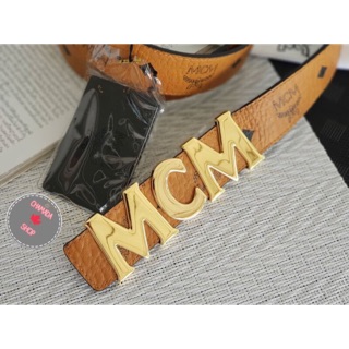 MCM Letter Belt 1💕เข็มขัดMCM