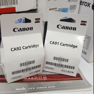 ภาพหน้าปกสินค้าCANON  Printhead หัวพิมพ์ CA91,BH-7 BK / CA92, CH-7 CLสินค้าของแท้จากศูนย์ 100% ที่เกี่ยวข้อง