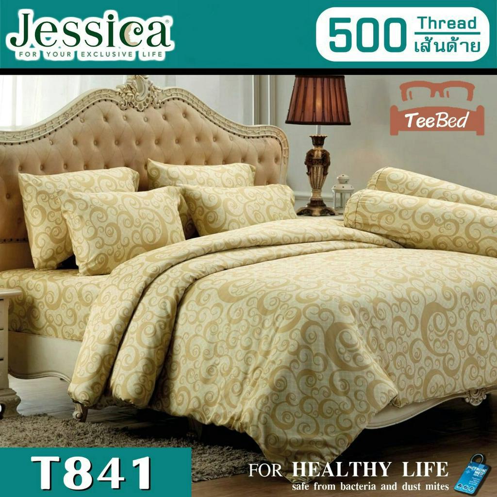 Jessica ชุดผ้าปู(ไม่รวมผ้านวม) เจสสิก้า พิมพ์ลาย (500 เส้น) T818-T861 ...