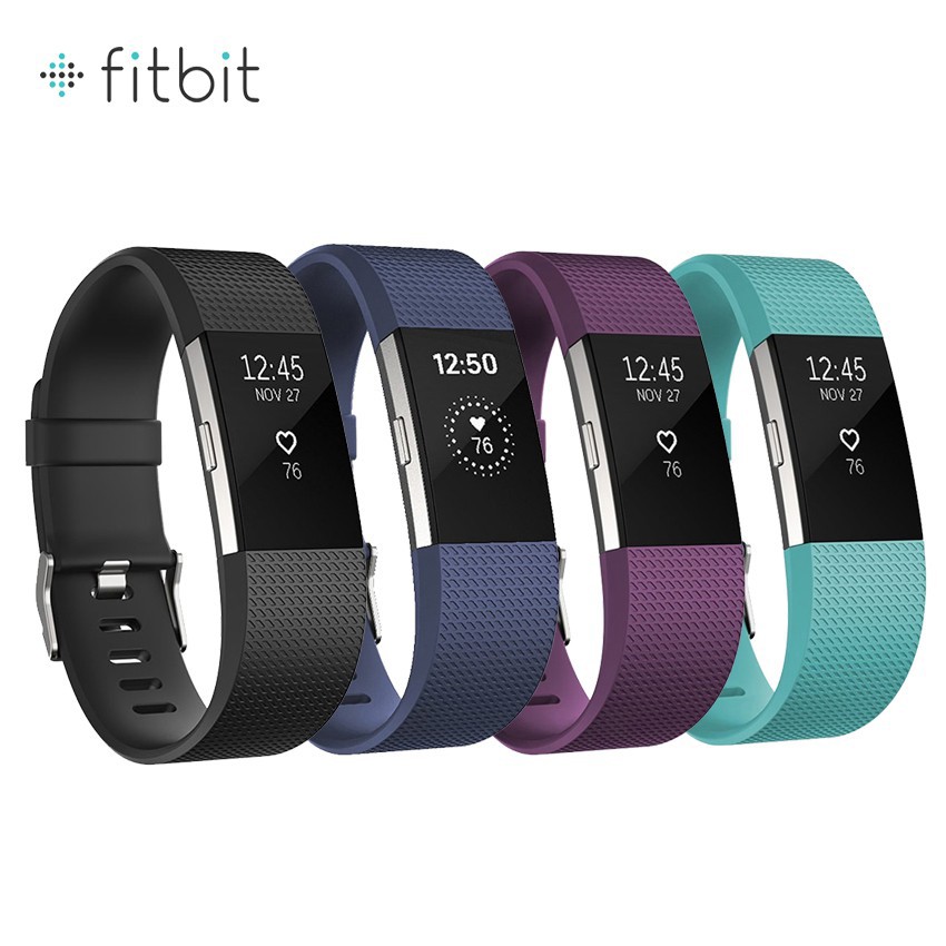สายรัดข้อมือวัดอัตราการเต้นของหัวใจ Fitbit Charge 2 | Shopee Thailand