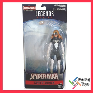 Marvel Legends Spider-Woman 6" figure (No BAF) มาร์เวล เลเจนด์ สไปเดอร์ วูแมน ขนาด 6 นิ้ว​ ฟิก​เกอร์​ (ไม่บาฟ)