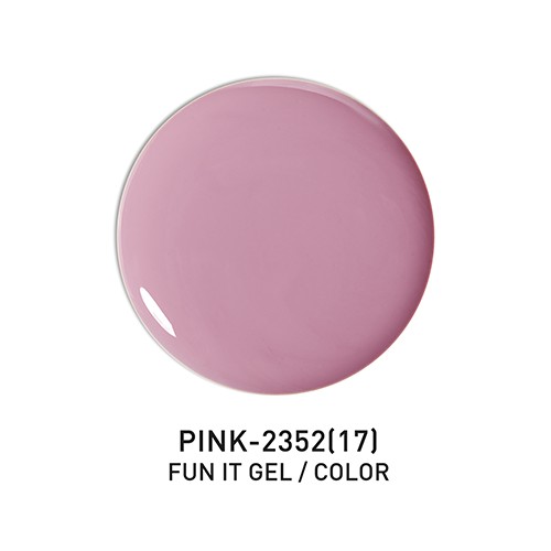 สีเจล Fun it PINK-2352(17) | Shopee Thailand
