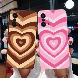 เคส Xiaomi Mi 11T Pro 11 Lite 5G Ins Love Heart เคสโทรศัพท์ แบบนิ่ม คู่รัก ป้องกันกล้องด้านหลัง