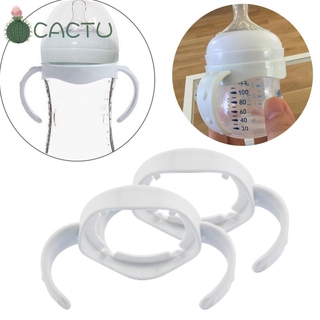 Cactu ที่จับขวดนมซิลิโคน ปากกว้าง ปลอด BPA อุปกรณ์เสริม สําหรับให้นมเด็กทารก 2 ชิ้น