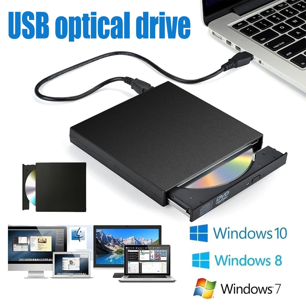 ไดรฟ์ดีวีดี-ไดรฟ์dvd-dvd-rom-แบบพกพา-รองรับช่องเสียบ-usb2-0-น้ำหนักเบา-สำหรับ-แบบพกพา