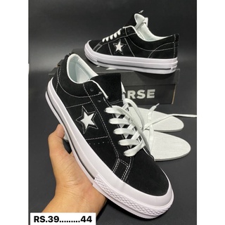 Converse one star รองเท้าผ้าใบผูกเชือกพร้อมกล่อง