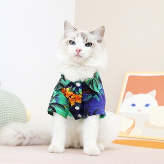 เสื้อเชิ้ต เหมาะกับเดินชายหาด แฟชั่นฤดูใบไม้ผลิ และฤดูร้อน สไตล์ฮาวาย